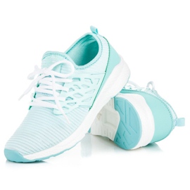 Ax Boxing Pantofi din material slip-on verde 2