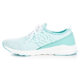 Ax Boxing Pantofi din material slip-on verde 1