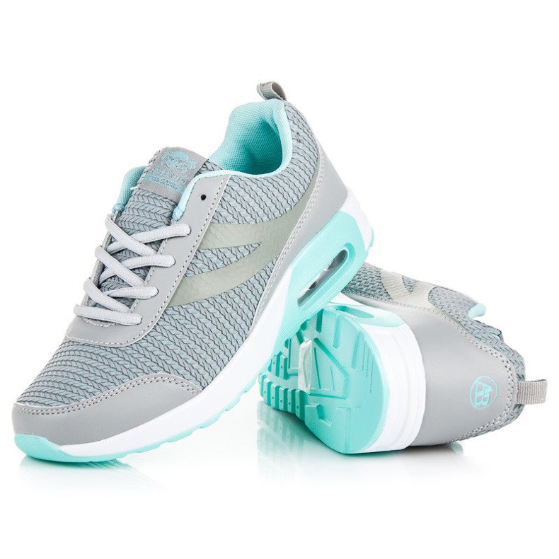 Ax Boxing Pantofi sport la modă albastru gri 2