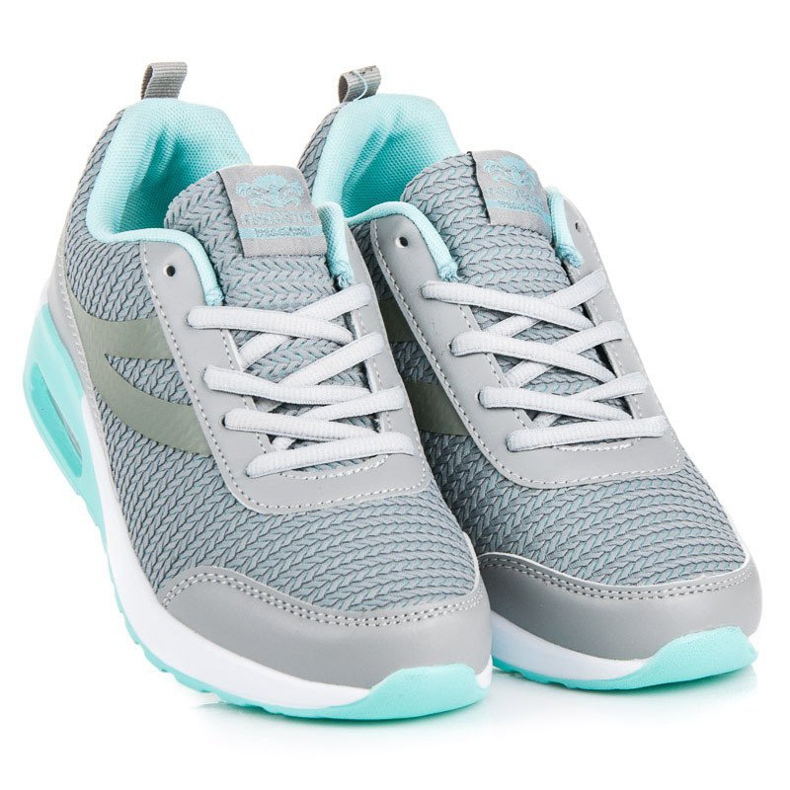 Ax Boxing Pantofi sport la modă albastru gri 1