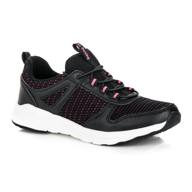 Ax Boxing Încălțăminte sport cu șnur negru 1