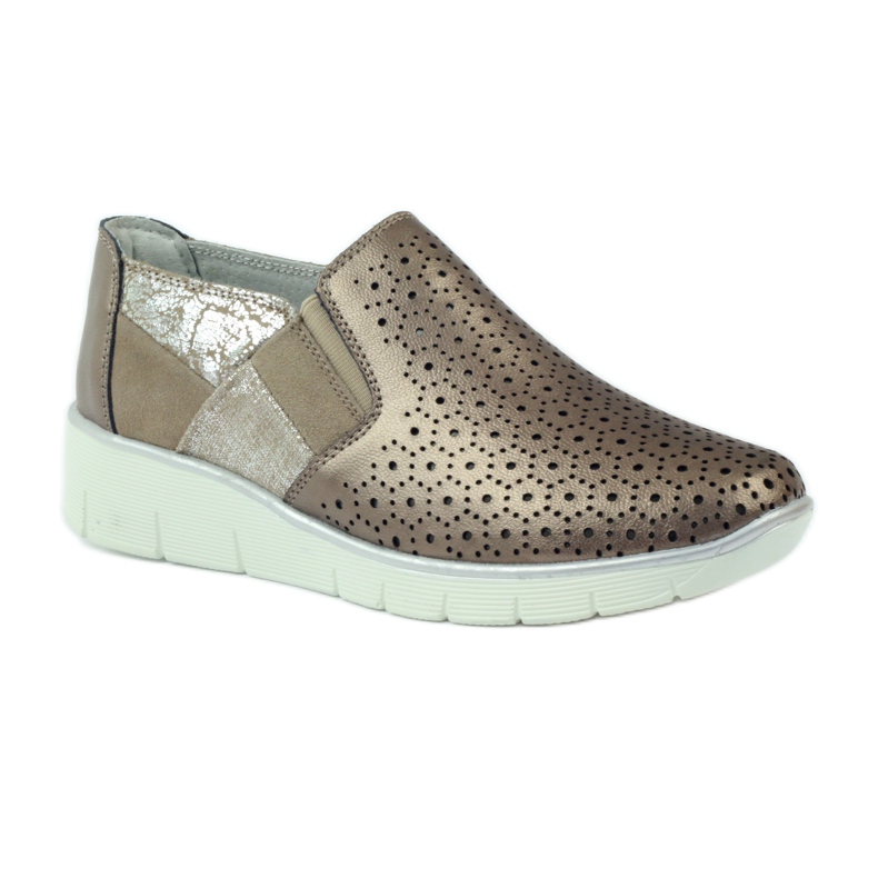 Slip On din piele Filippo maro multicolor 1