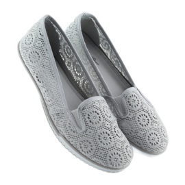 Dantela gri slipony MN70 gri 1 Dantela gri slipony MN70 gri 1