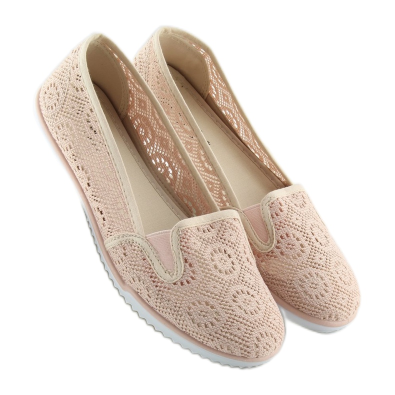 Dantela roz slipony MN70 Roz 1 Dantela roz slipony MN70 Roz 1