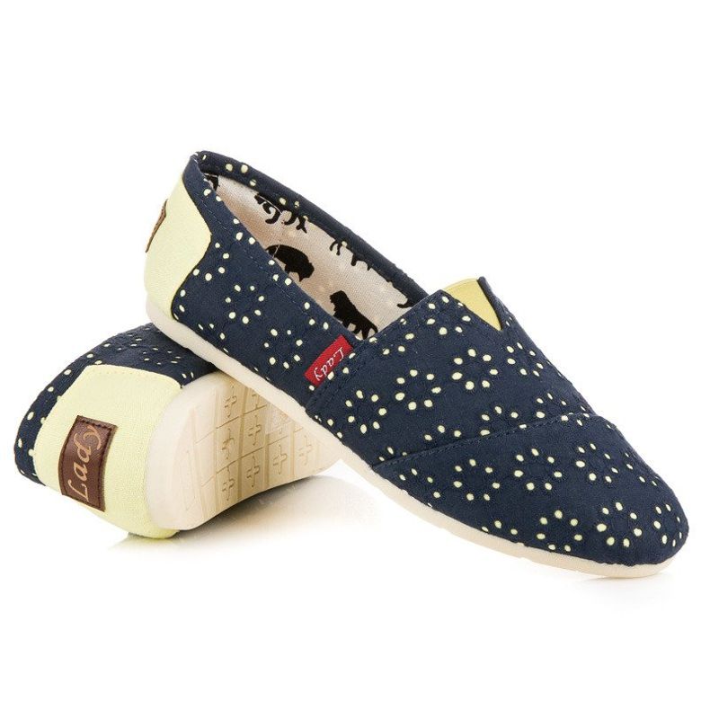 L. Day Espadrile alunecoase albastru 2