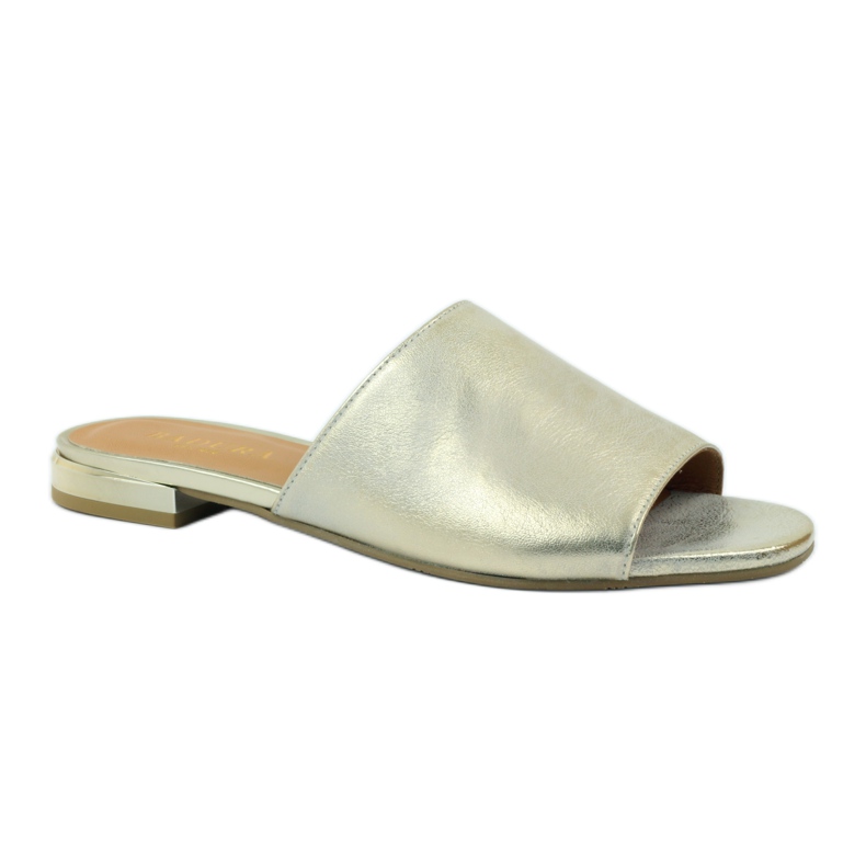 Papuci eleganti Badura 5155 gold de aur 1