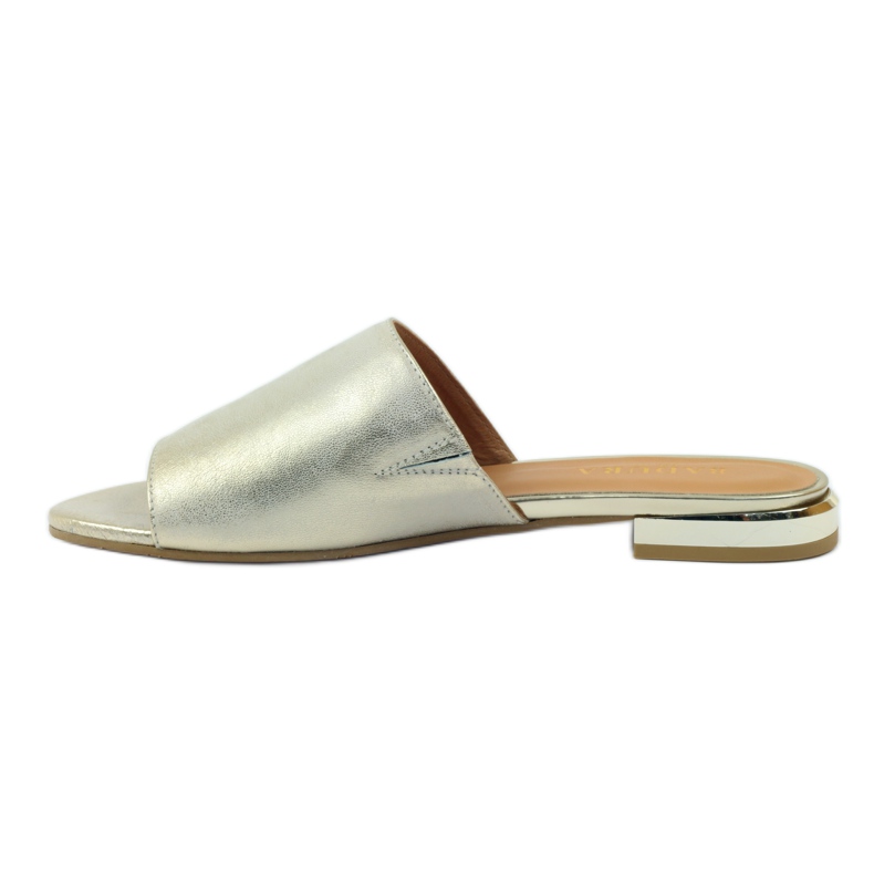 Papuci eleganti Badura 5155 gold de aur 2