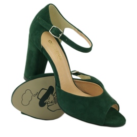 Sandale verzi ESPINTO 246 verde roșu 3