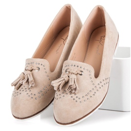 Sergio Todzi Mocasini boho bej 1