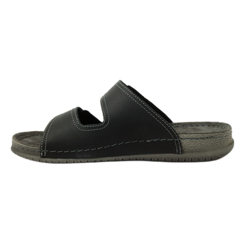 Flip-flops Inblu TH06 cu velcro negru 2