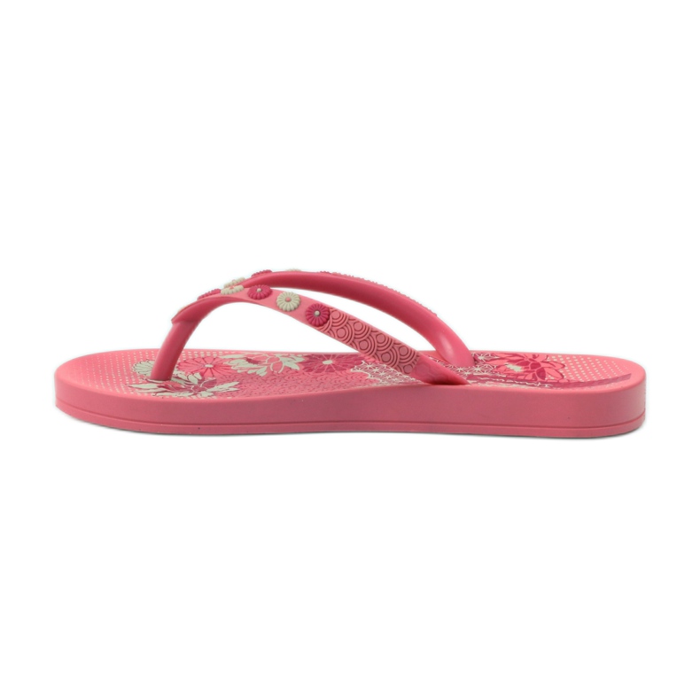 Flip-flops cu flori Ipanema 82387 roz 2