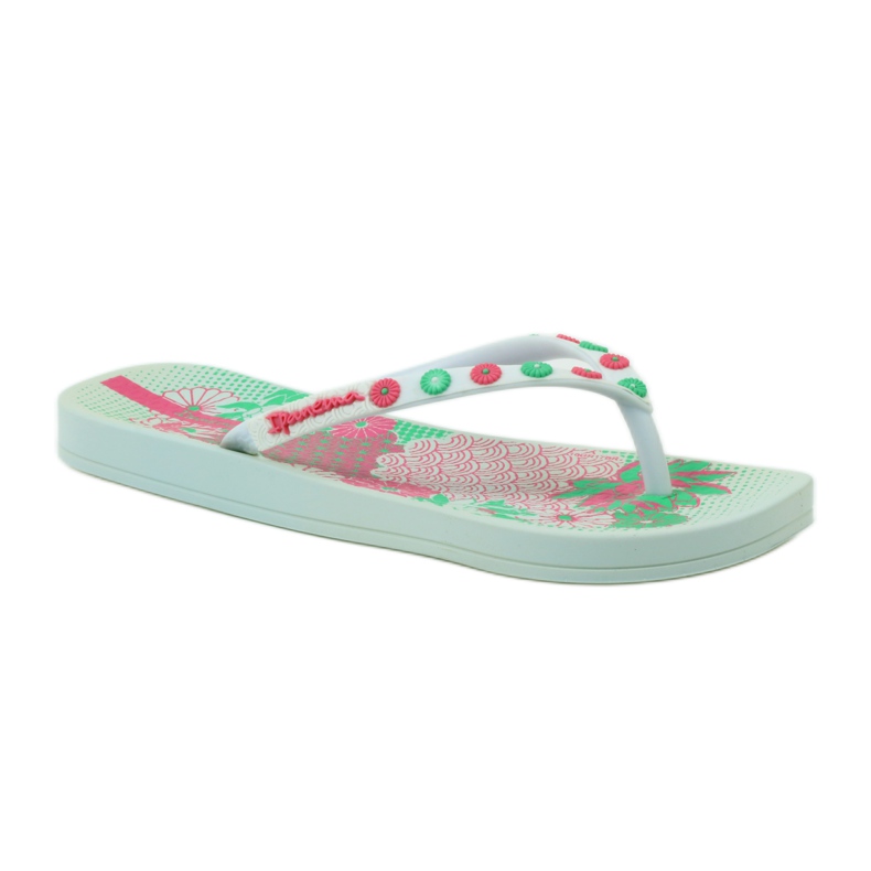 Flip-flops Ipanema 82387 floral roz verde alb 1 Flip-flops Ipanema 82387 floral roz verde alb 1