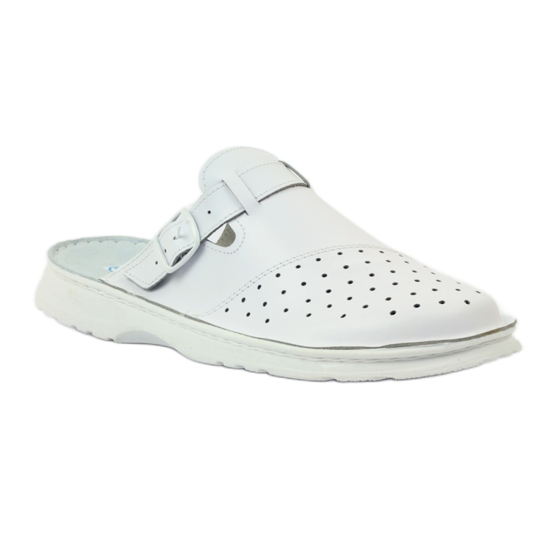 Sandale albe ortopedice medicale 1