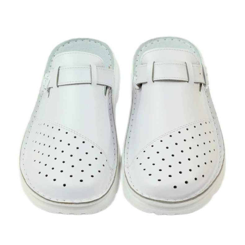 Sandale albe ortopedice medicale 4