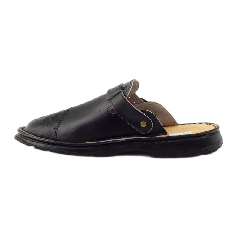 Sandale negre ortopedice medicale negru 2 Sandale negre ortopedice medicale negru 2