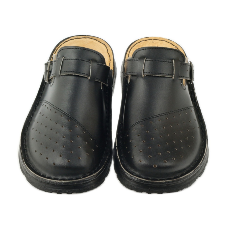 Sandale negre ortopedice medicale negru 4 Sandale negre ortopedice medicale negru 4