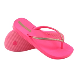 Lanț de aur șlapi Ipanema 8238 roz galben 3
