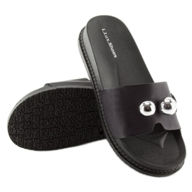 Papuci negri pentru femei 1897 Negri negru 1