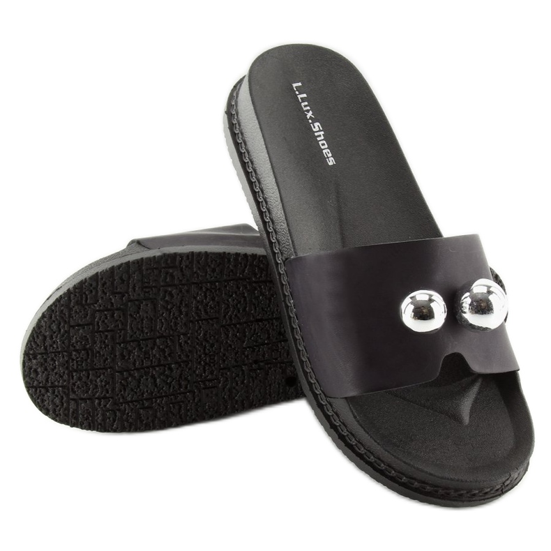 Papuci negri pentru femei 1897 Negri negru 1