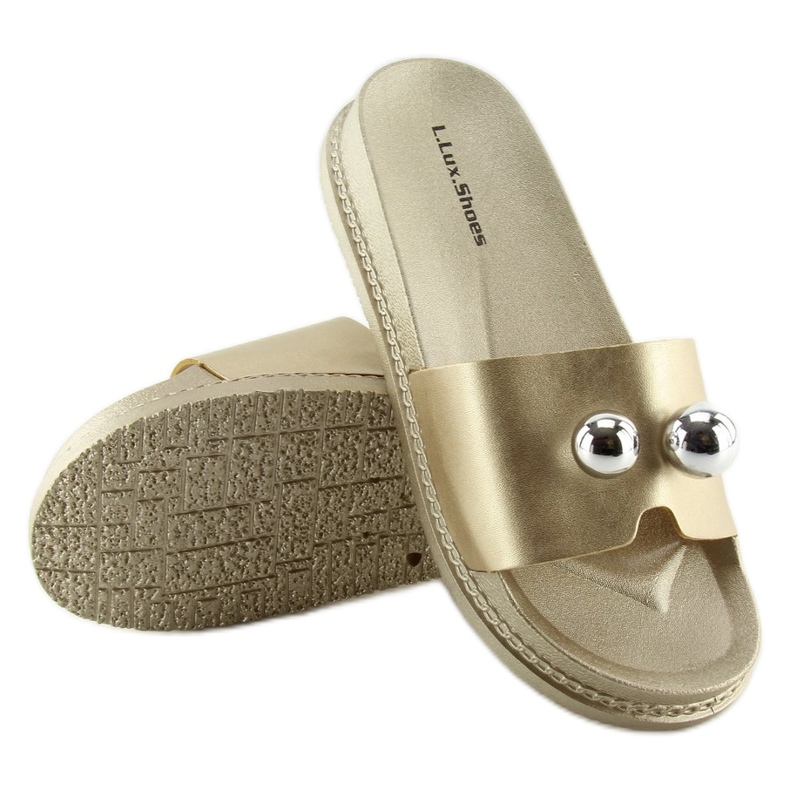 Papuci de aur pentru femei 1897 Gold 2