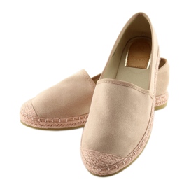 Espadrile pline de culoare roz BB17P roz 1
