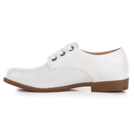 Renda Pantofi eleganti pe legare alb 1