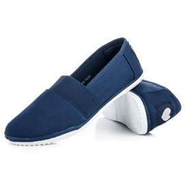 Mckeylor Pantofi textile bleumarin albastru 4