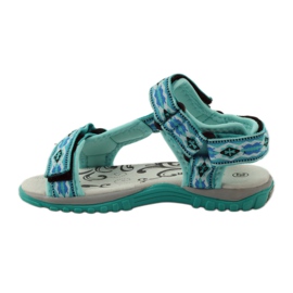 American Club Sandale cu inserție din piele americană 5268 multicolor 2