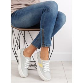 Adidași gri pe talpă înaltă K1831401 Gris 2 Adidași gri pe talpă înaltă K1831401 Gris 2