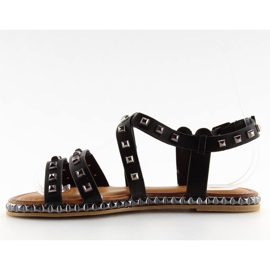 Sandale negre cu crampoane WL193 Negru 2