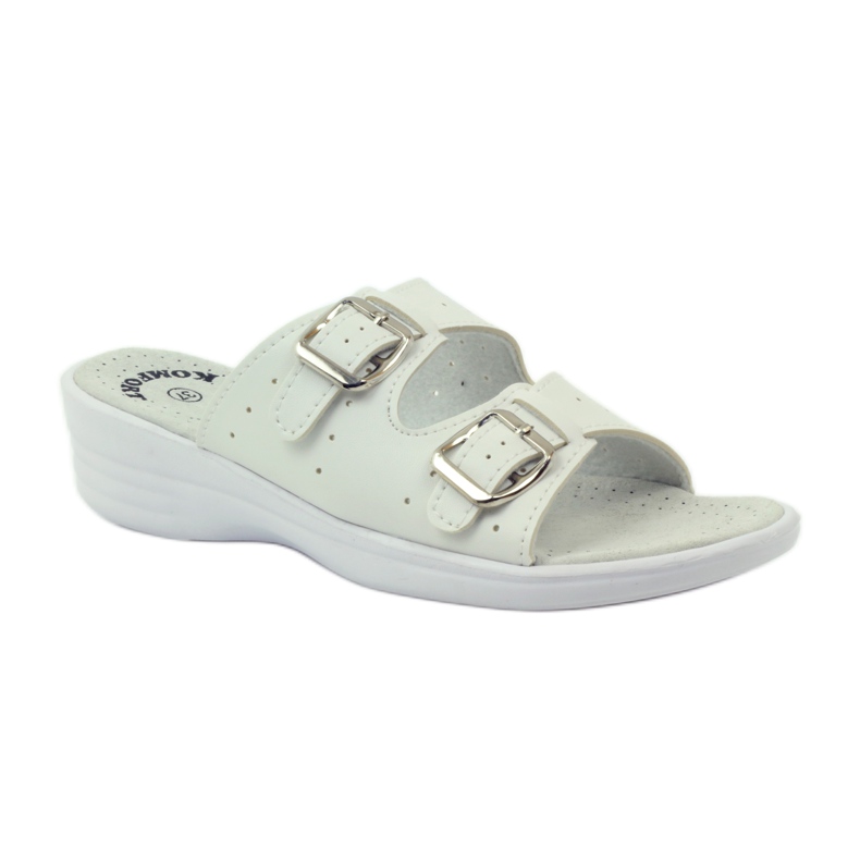 American Club Papuci medicali confortabili americani 3/2018 alb 2 American Club Papuci medicali confortabili americani 3/2018 alb 2