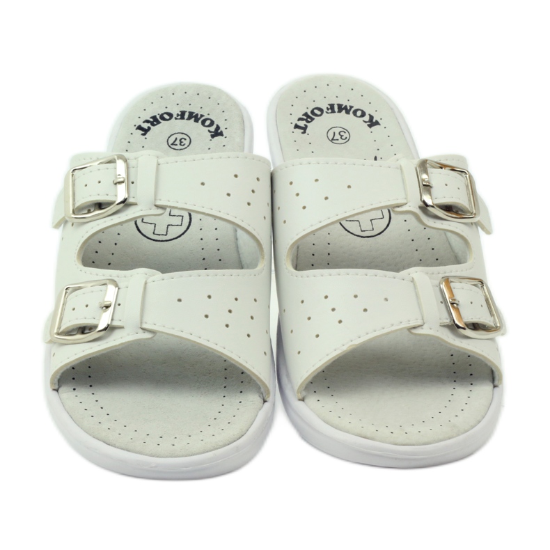 American Club Papuci medicali confortabili americani 3/2018 alb 5 American Club Papuci medicali confortabili americani 3/2018 alb 5