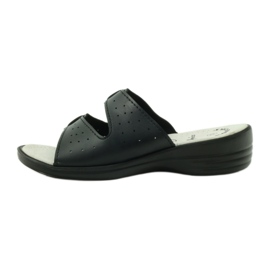 American Club Papuci medicali confortabili americani 2/2018 negru 2