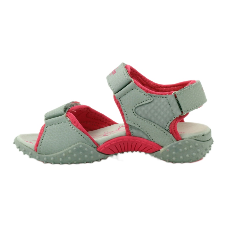 American Club Sandale cu inserție din piele americană 8580 multicolor gri 2 American Club Sandale cu inserție din piele americană 8580 multicolor gri 2