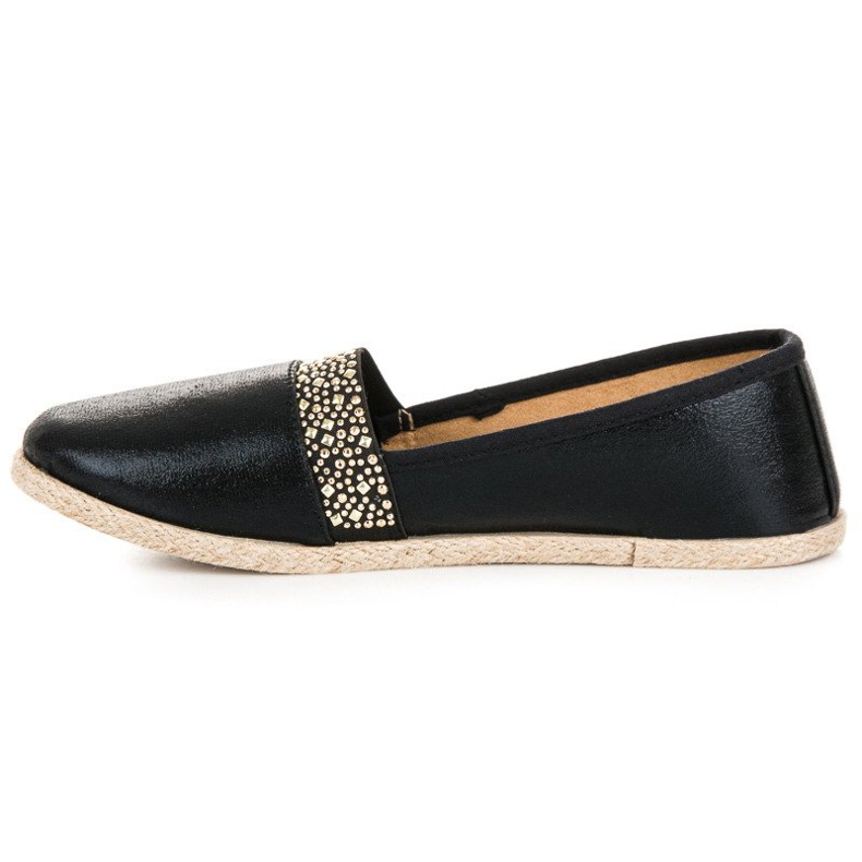 Espadrile negre MCKEYLOR negru 1