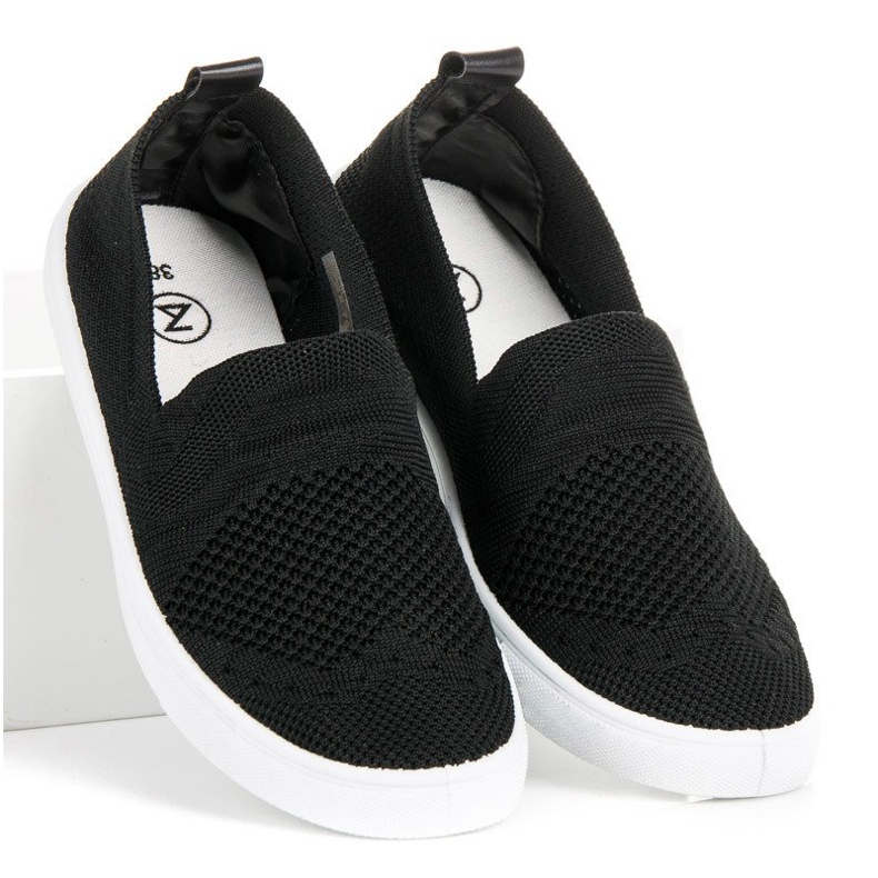 MCKEYLOR Textile Slip-On Tenisi negru 2