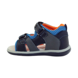 American Club Sandale cu inserție din piele americană 87297 albastru marin 2 American Club Sandale cu inserție din piele americană 87297 albastru marin 2