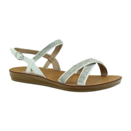 American Club Sandală cu zirconiu cubic american 170430 alb 1