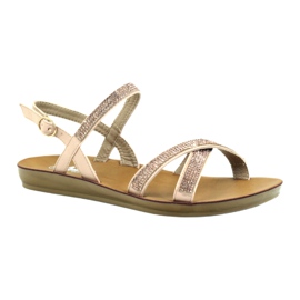 American Club Sandală cu zirconiu cubic american 170430 roz 1