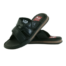 American Club Papuci pentru bărbați, fund american EVA ușor negru 3