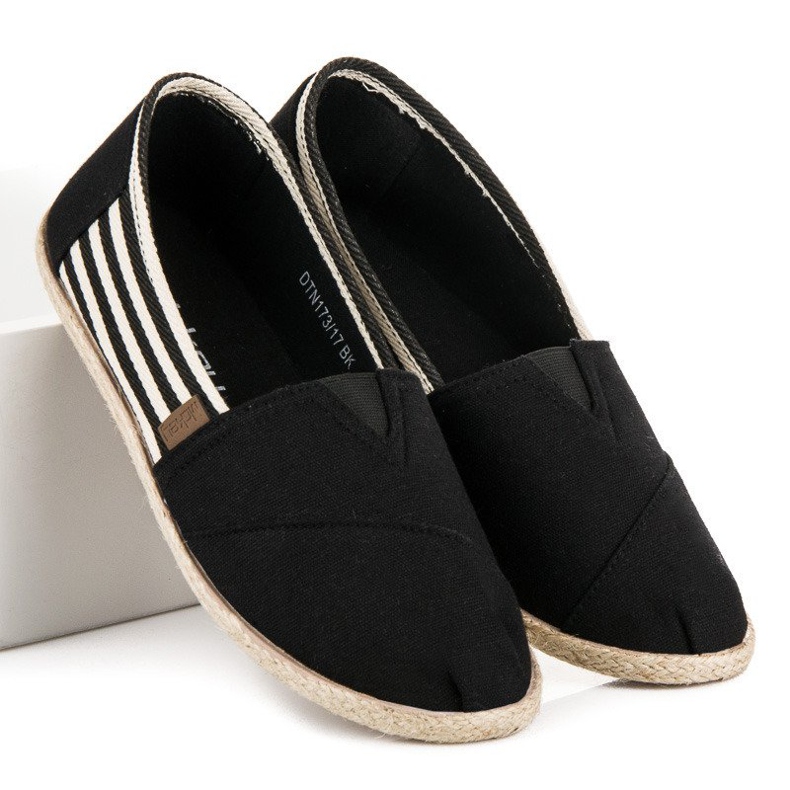 McKey Espadrile negre negru 1 McKey Espadrile negre negru 1