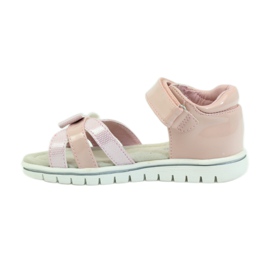 American Club Sandale cu inserție din piele americană 17028 roz 2 American Club Sandale cu inserție din piele americană 17028 roz 2