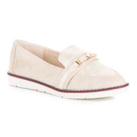 Mocasini bej VICES 1