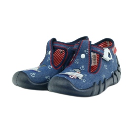 Pantofi copii Befado 110p311 papuci albastru marin 3