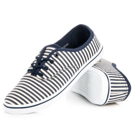 McKey Adidași în stilul marinarului albastru 2