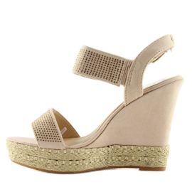 Sandale bej 3811-7 bej 2