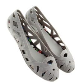 Balerini Meliski ajurat gri KM127 L.GRAY 1