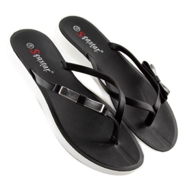 Șlapi Negru Negru NK15P Negru 4