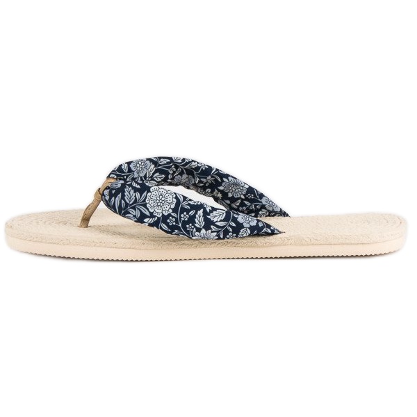 Ax Boxing Espadrile flip-flops alb albastru marin 1