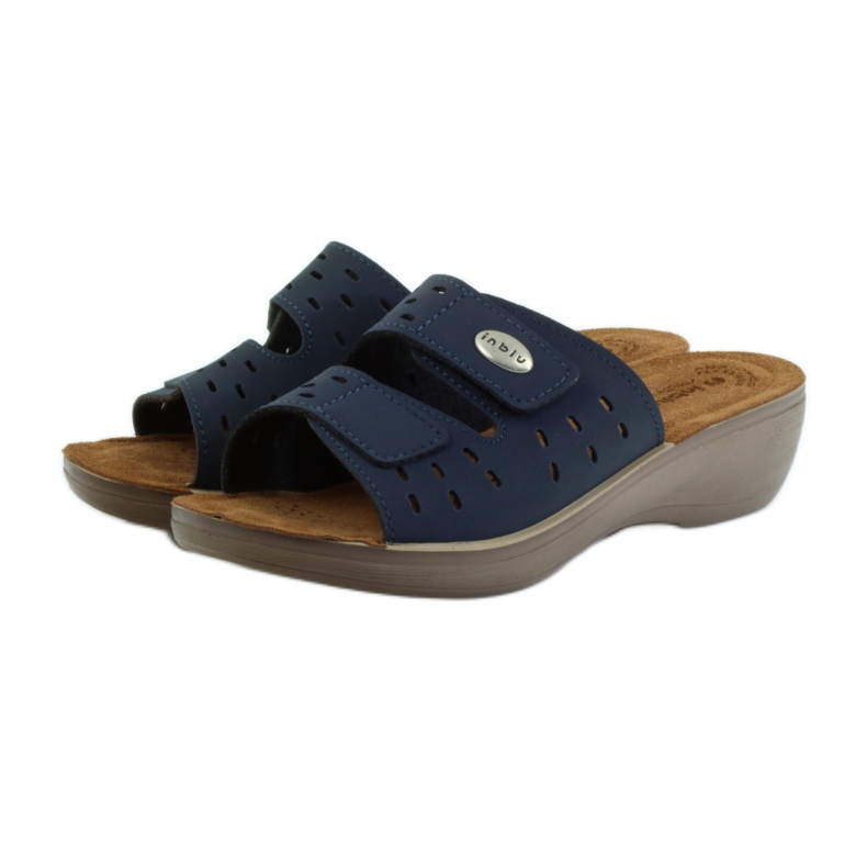 Pană cu velcro Inblu PL029 albastru marin 3